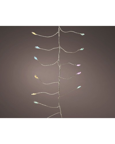 Lumineo Multicoloured LED String Lights | 6 W | 11 m | 5 m | Party and Event Decoration
